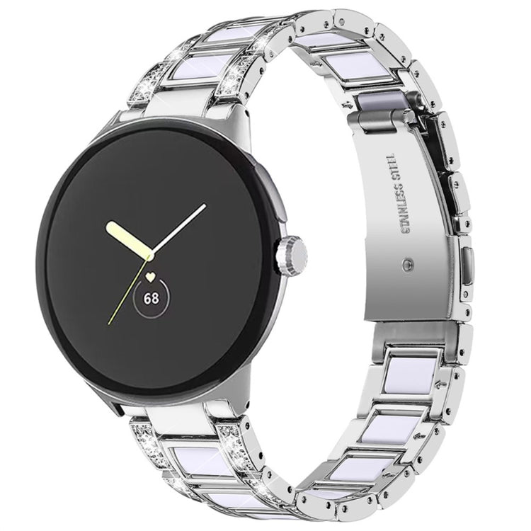 Superflot Google Pixel Watch Metal Rem - Sølv#serie_1
