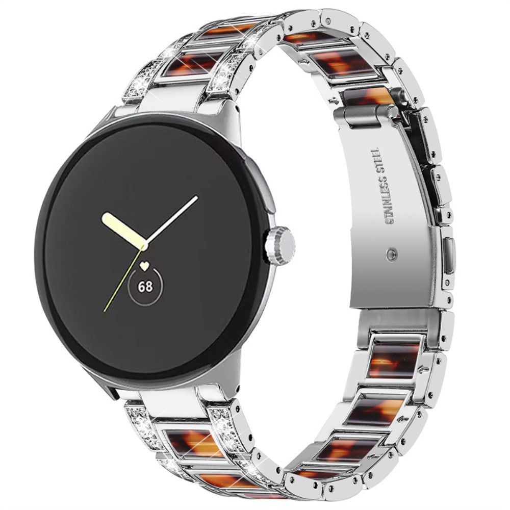 Superflot Google Pixel Watch Metal Rem - Brun#serie_3