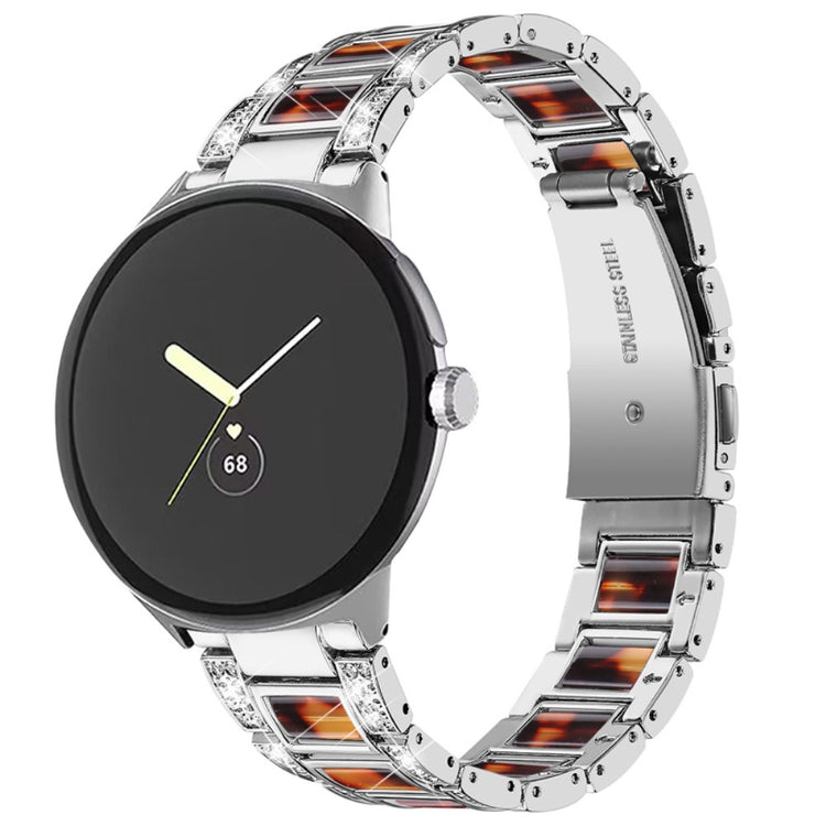 Superflot Google Pixel Watch Metal Rem - Brun#serie_3