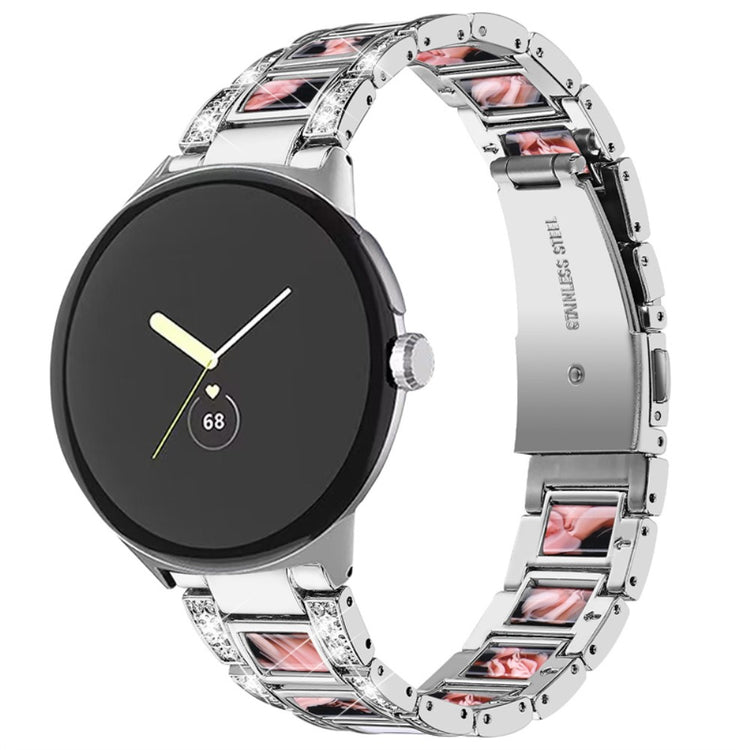 Superflot Google Pixel Watch Metal Rem - Pink#serie_7