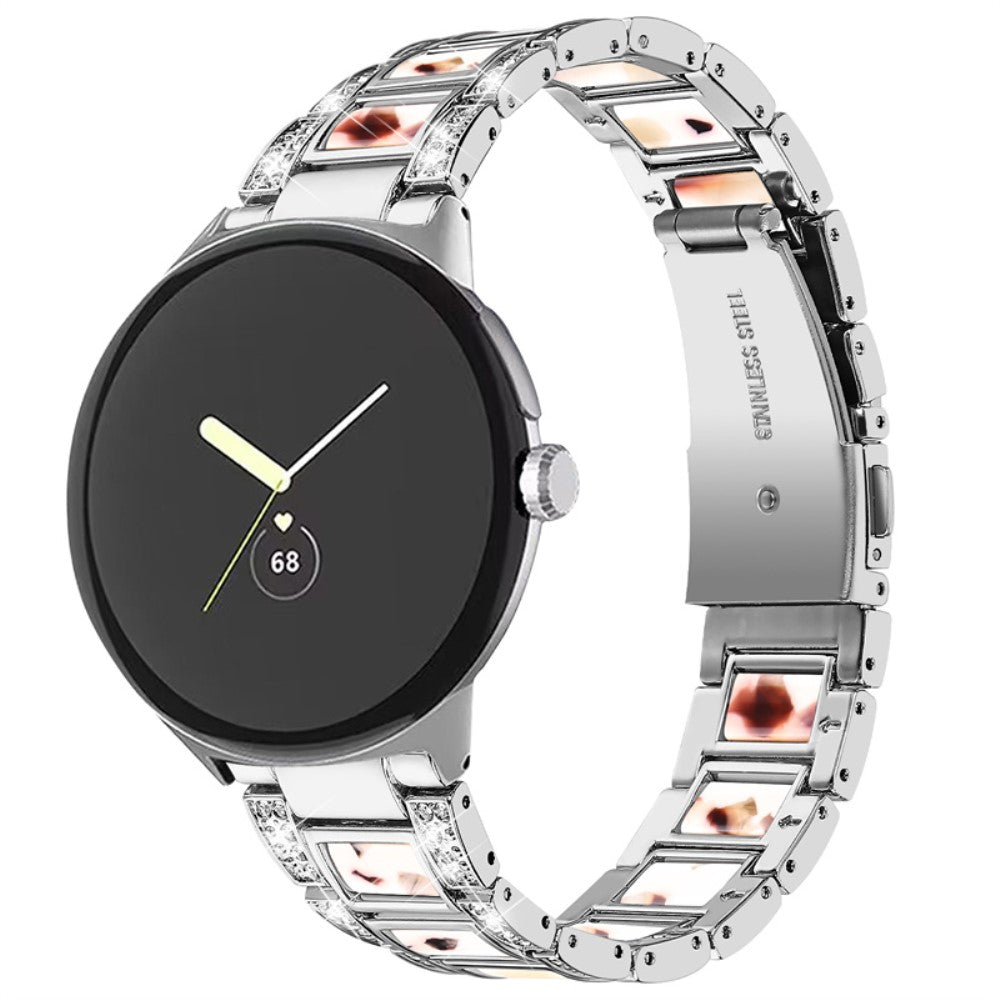 Superflot Google Pixel Watch Metal Rem - Brun#serie_8