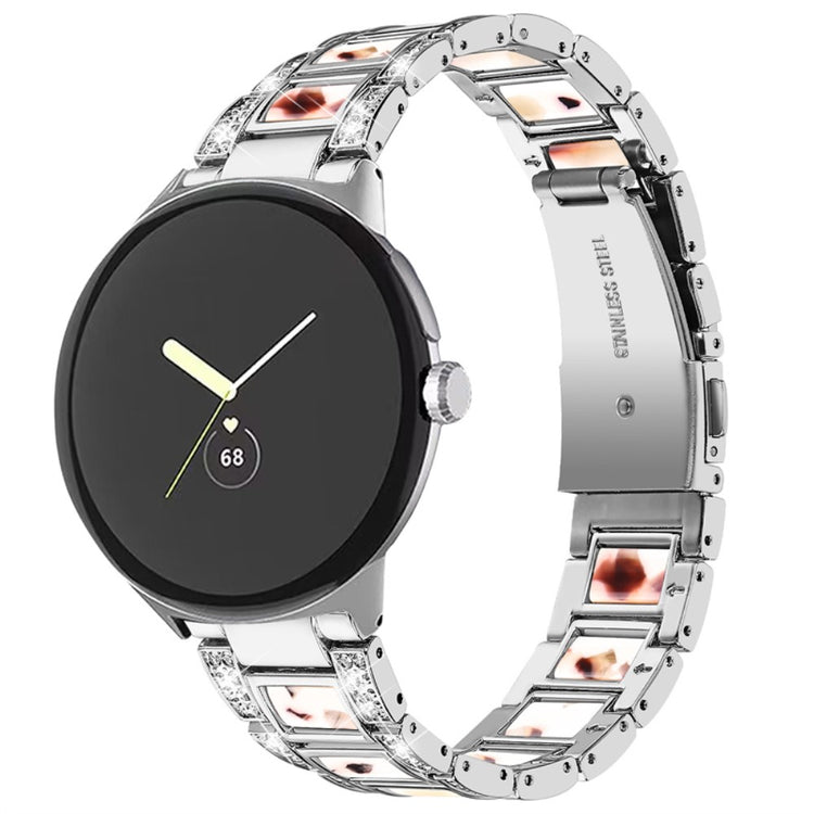 Superflot Google Pixel Watch Metal Rem - Brun#serie_8