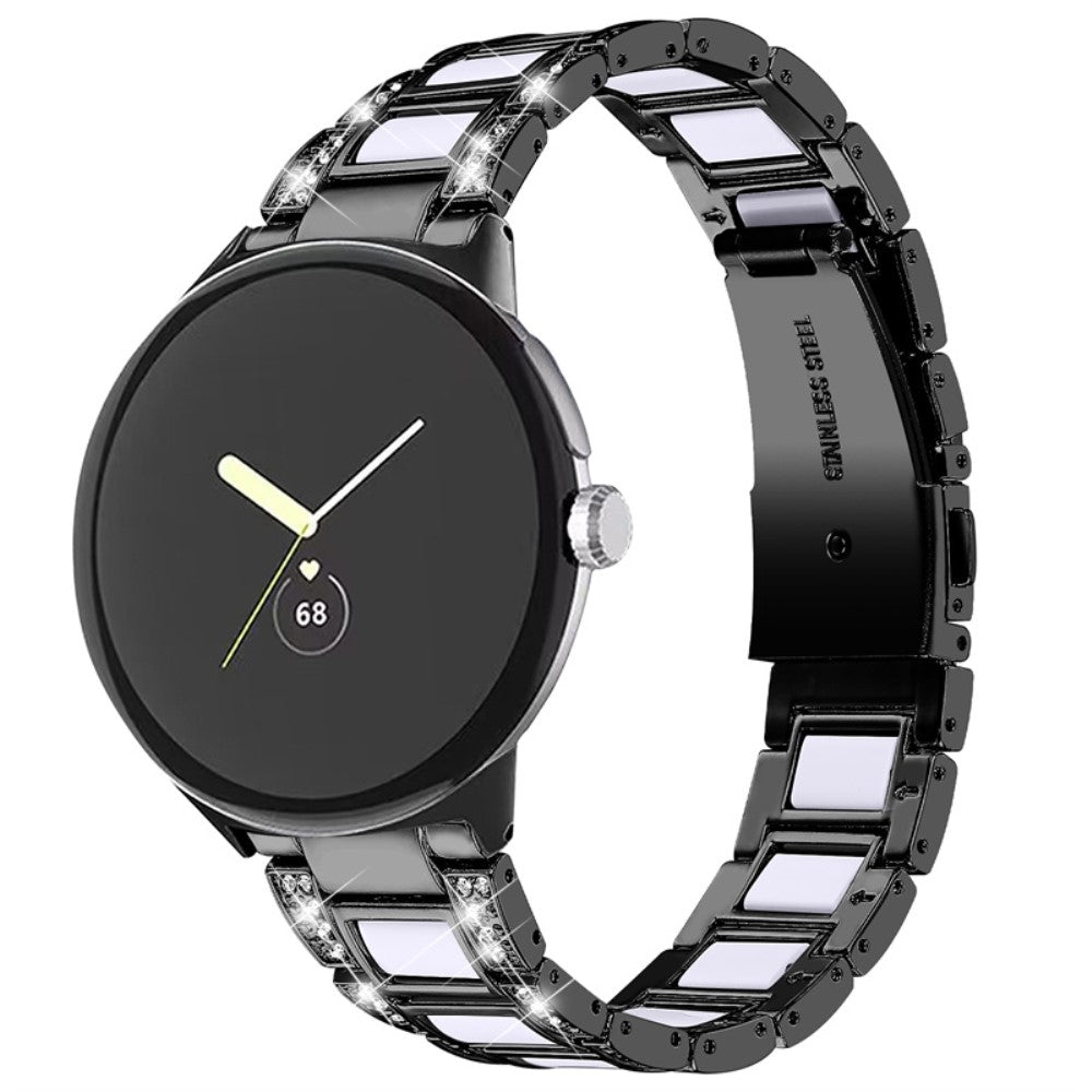 Vildt fed Google Pixel Watch Metal Rem - Sort#serie_1