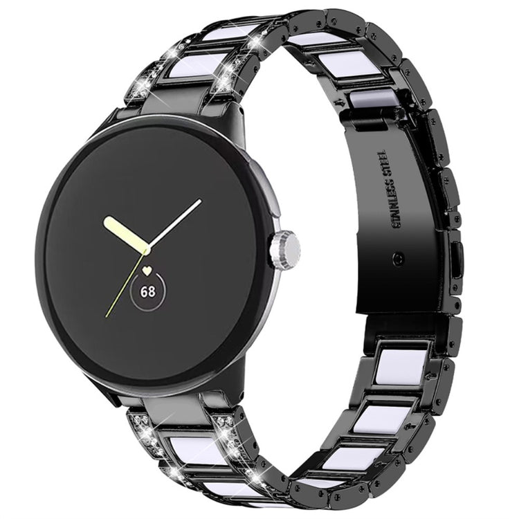 Vildt fed Google Pixel Watch Metal Rem - Sort#serie_1
