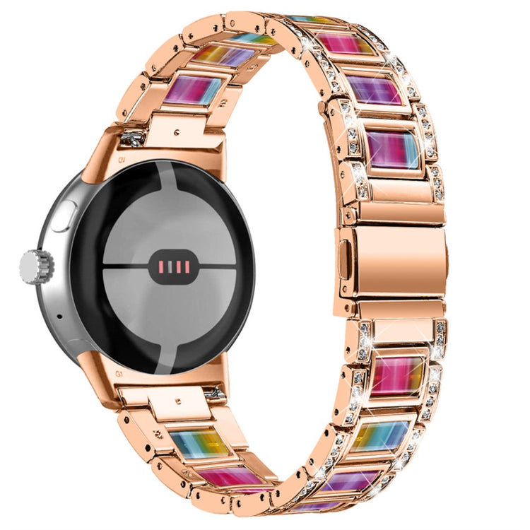 Super kønt Google Pixel Watch Metal Rem - Flerfarvet#serie_11