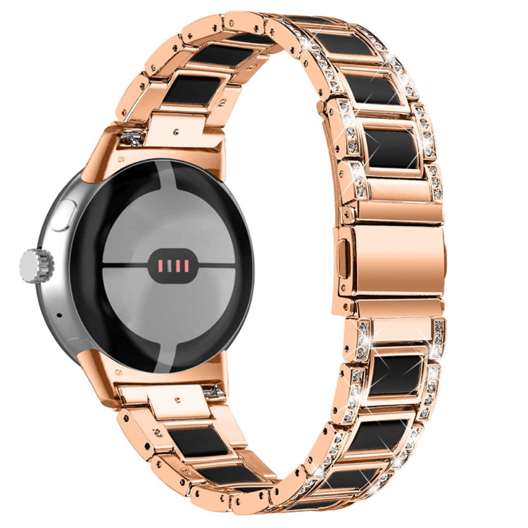 Super kønt Google Pixel Watch Metal Rem - Sort#serie_15