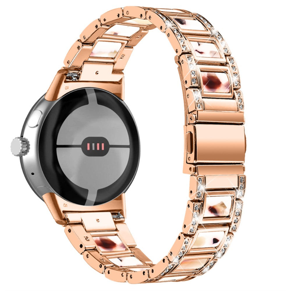 Super kønt Google Pixel Watch Metal Rem - Brun#serie_17