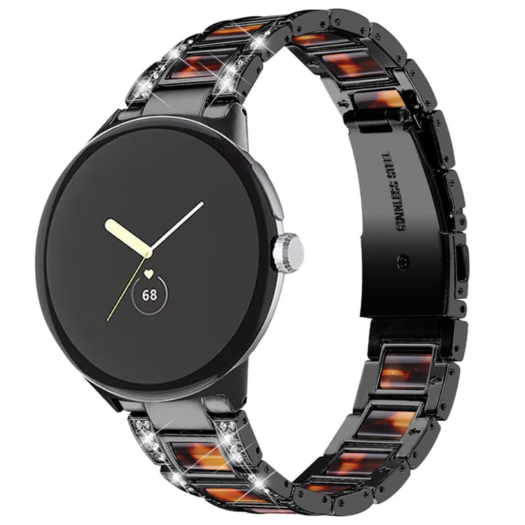 Vildt fed Google Pixel Watch Metal Rem - Brun#serie_3