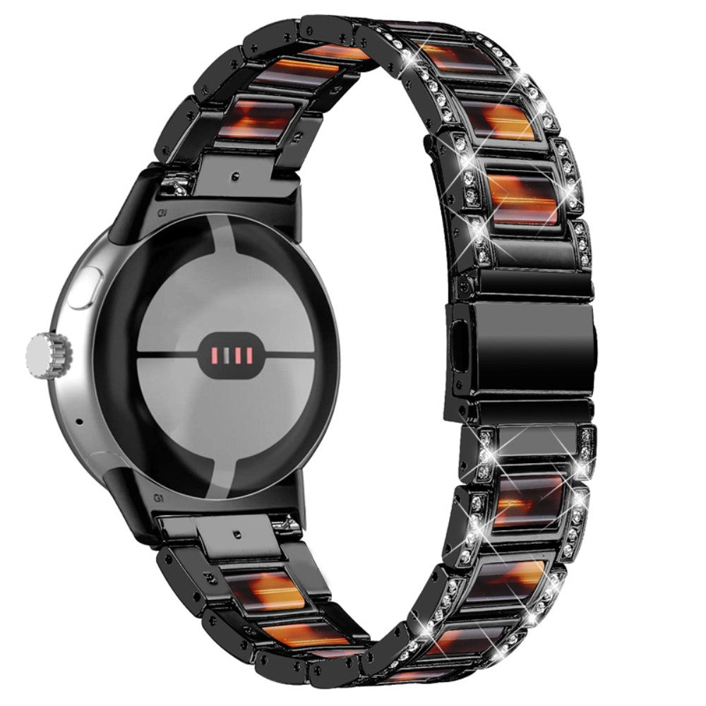 Super kønt Google Pixel Watch Metal Rem - Brun#serie_3