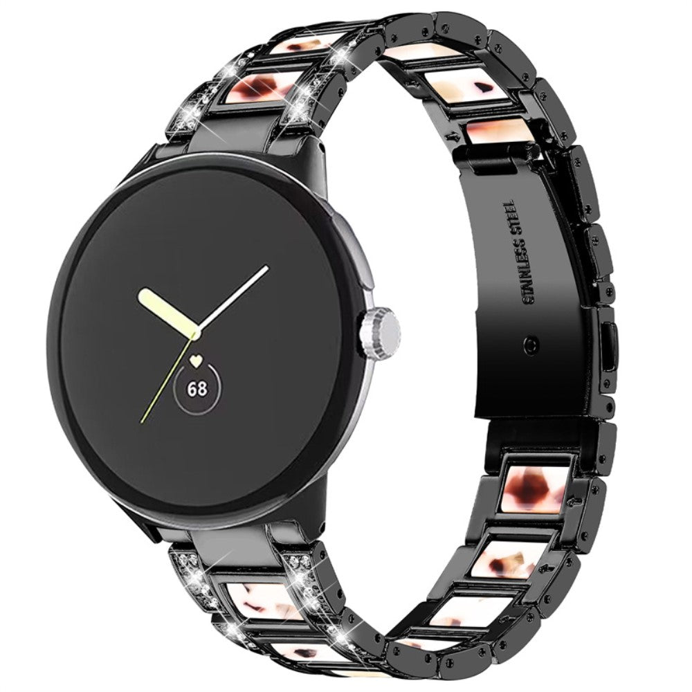 Vildt fed Google Pixel Watch Metal Rem - Brun#serie_7