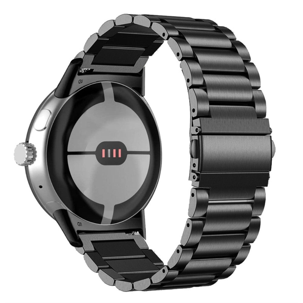 Super cool Google Pixel Watch Metal Rem - Sort#serie_086