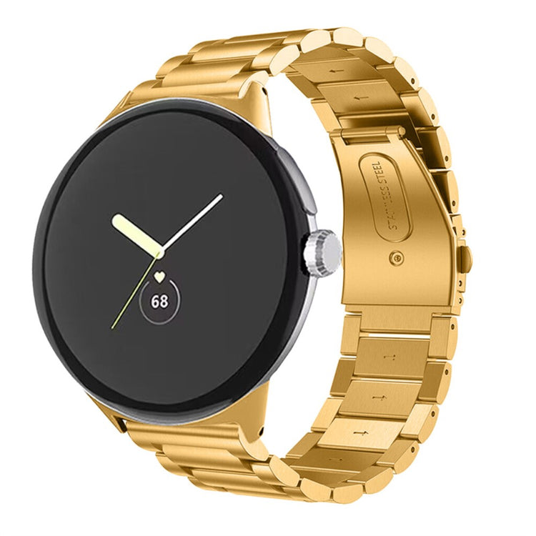 Mega cool Google Pixel Watch Metal Rem - Guld#serie_5