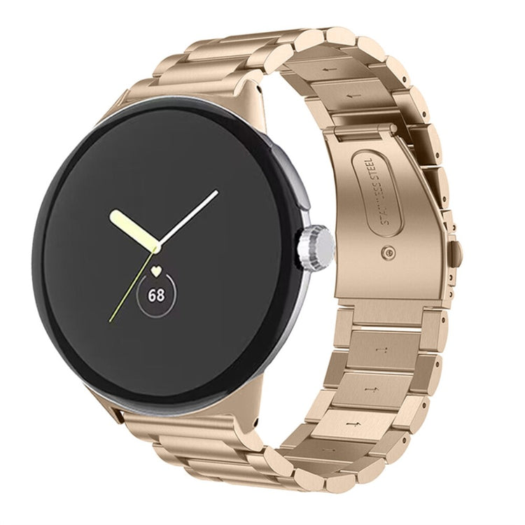 Mega cool Google Pixel Watch Metal Rem - Guld#serie_8