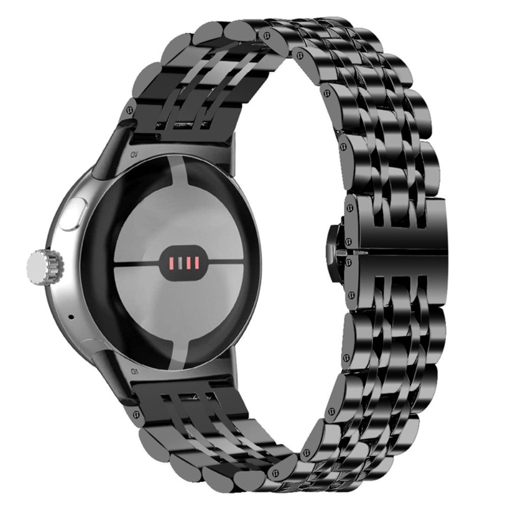 Meget nydelig Google Pixel Watch Metal Rem - Sort#serie_1