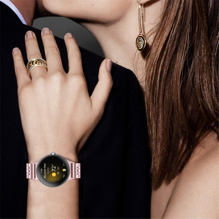 Vildt nydelig Google Pixel Watch Metal Rem - Pink#serie_3