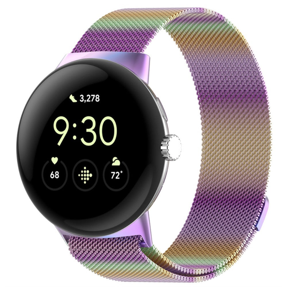 Super elegant Google Pixel Watch Metal Rem - Flerfarvet#serie_2