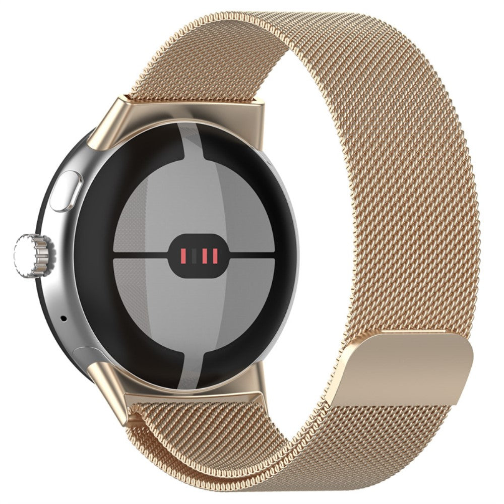 Helt vildt holdbart Google Pixel Watch Metal Rem - Brun#serie_3
