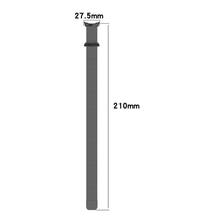 Meget hårdfør Google Pixel Watch Metal Rem - Sort#serie_090