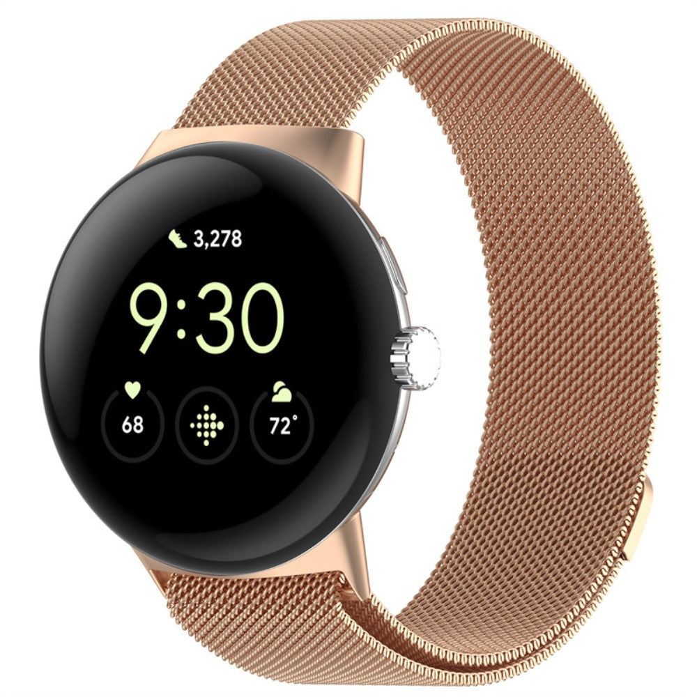 Super sejt Google Pixel Watch Metal Rem - Pink#serie_2