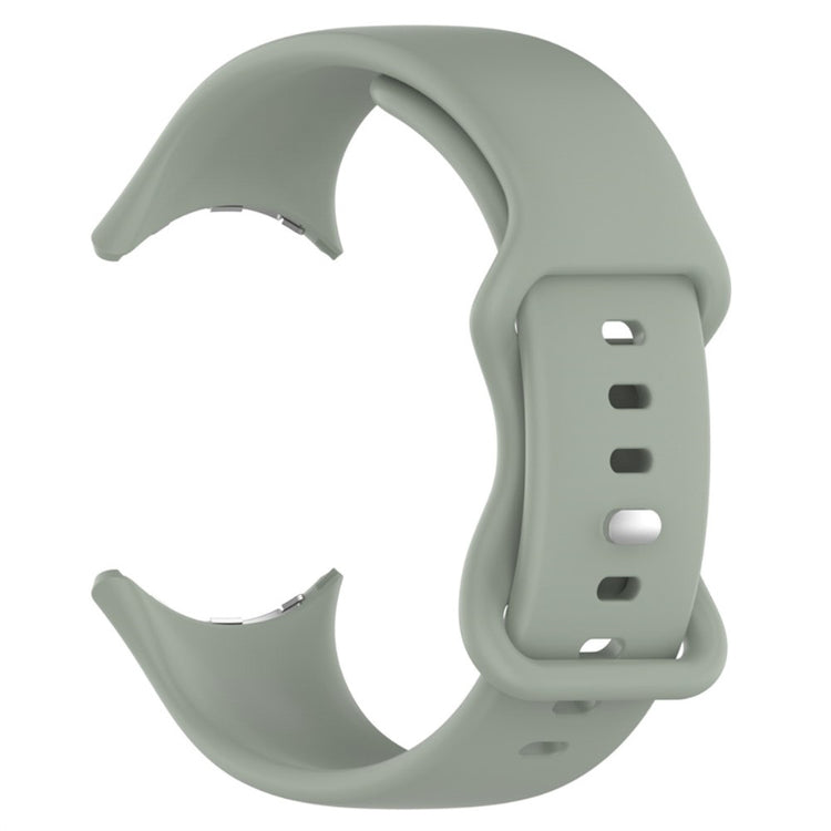 Vildt slidstærk Google Pixel Watch Silikone Rem - Grøn#serie_6