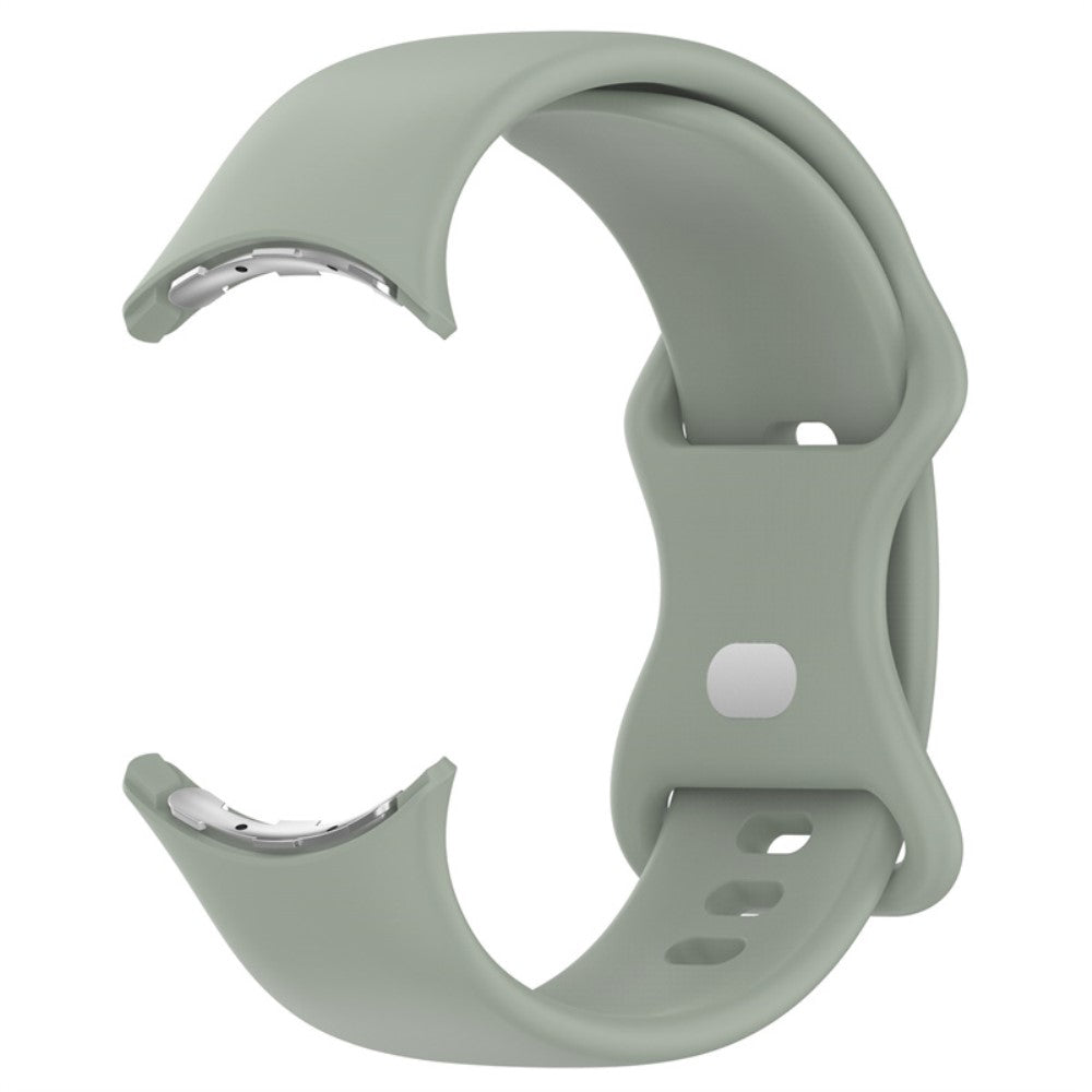 Vildt slidstærk Google Pixel Watch Silikone Rem - Grøn#serie_6