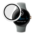 Super Stylish Google Pixel Watch Cover with Screen Protector in Plastic and Tempered Glass