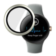Super Stylish Google Pixel Watch Cover with Screen Protector in Plastic and Tempered Glass