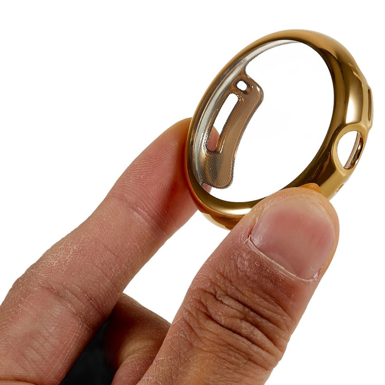 Super Fed Google Pixel Watch Plastik og Glas Cover - Guld#serie_10
