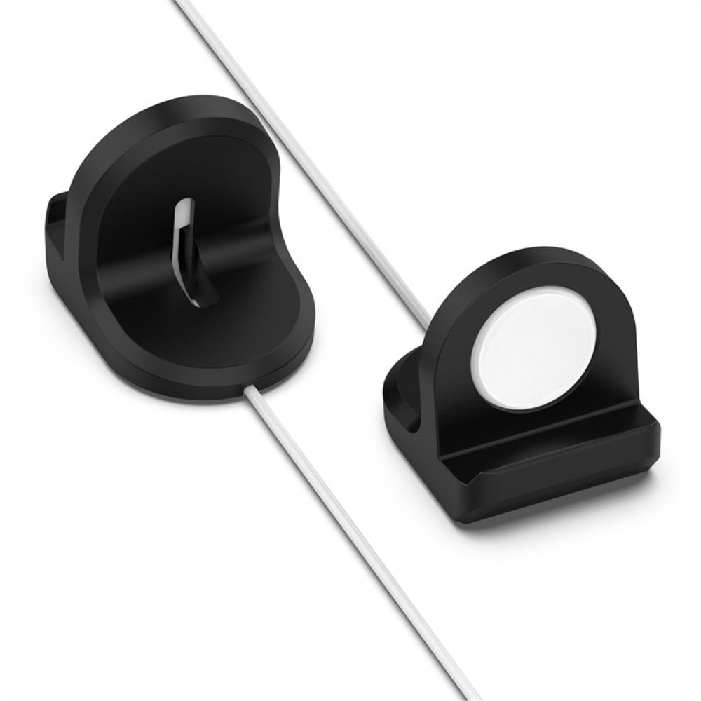 Google Pixel Watch Silikone Holder - Sort#serie_1