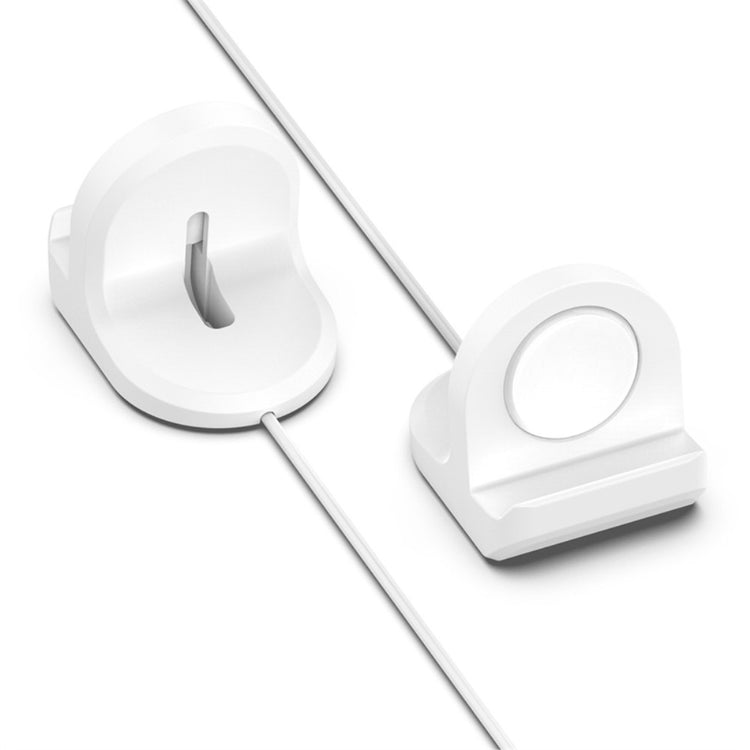 Google Pixel Watch Silikone Holder - Hvid#serie_2