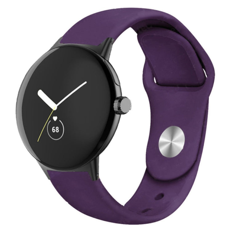 Helt vildt fint Google Pixel Watch Silikone Rem - Lilla#serie_14