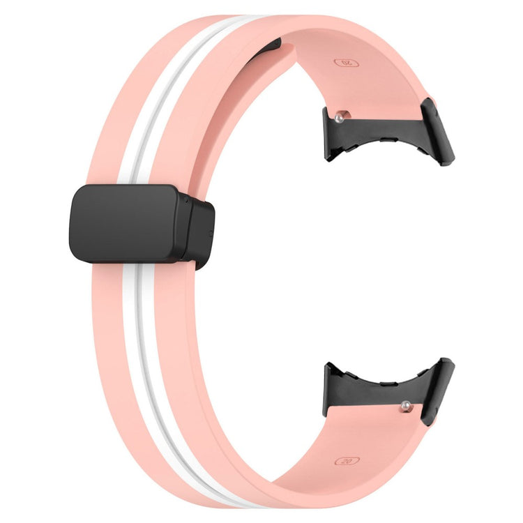 Super skøn Google Pixel Watch Silikone Rem - Pink#serie_5
