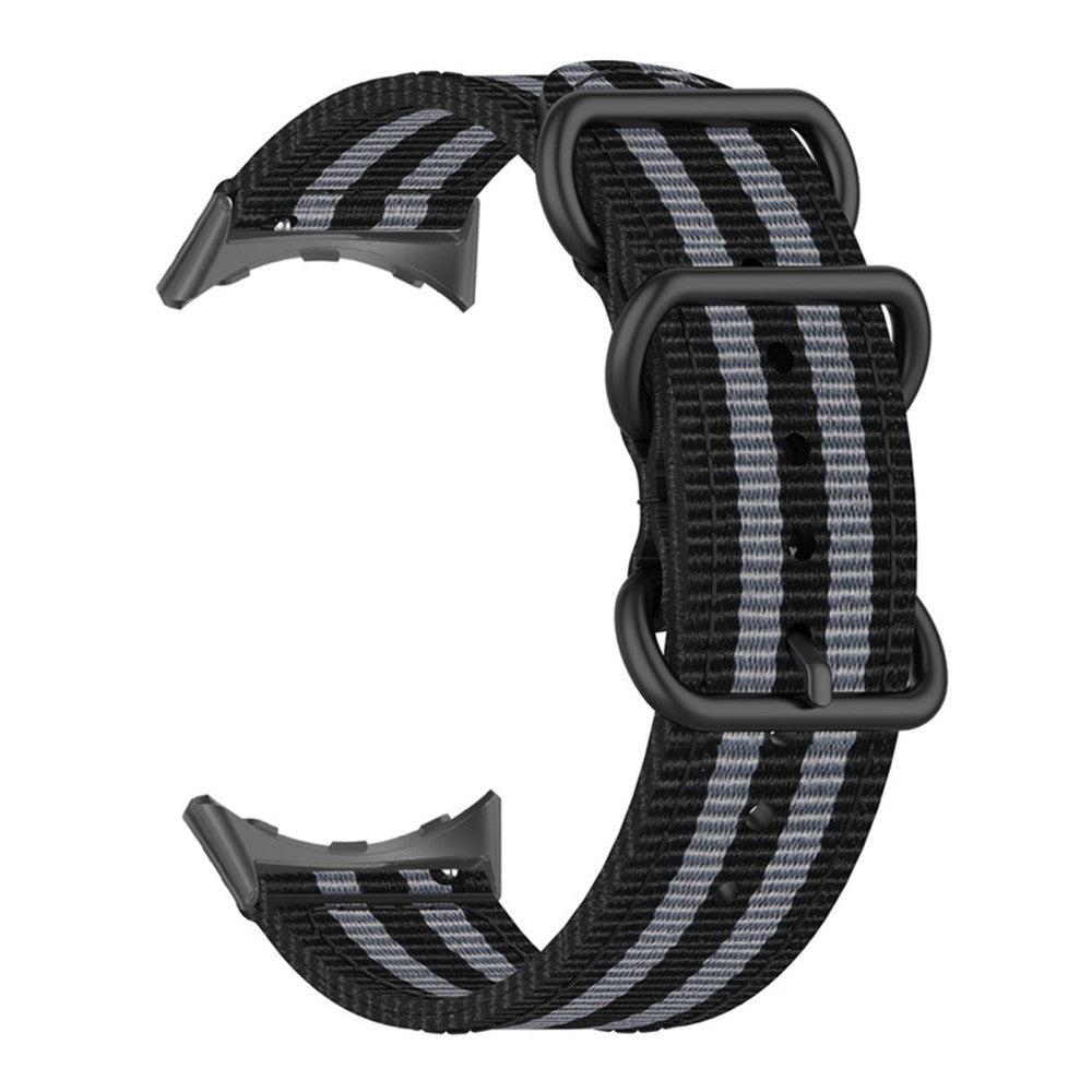 Rigtigt slidstærk Google Pixel Watch Nylon Rem - Sort#serie_6