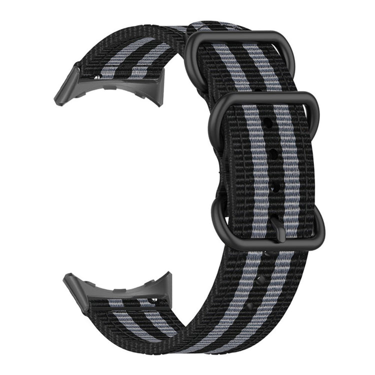 Rigtigt slidstærk Google Pixel Watch Nylon Rem - Sort#serie_6