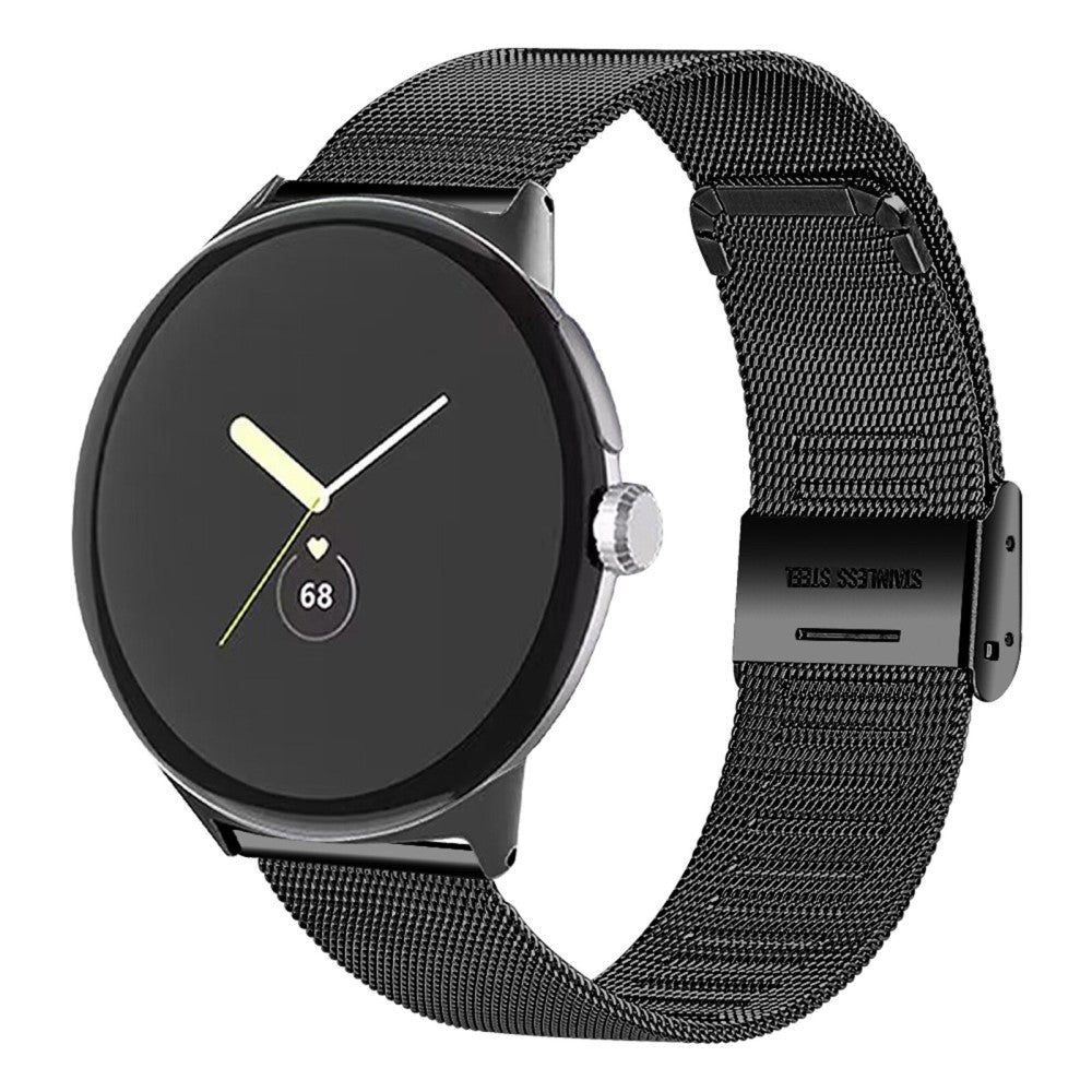 Slidstærk Google Pixel Watch Metal Rem - Sort#serie_1