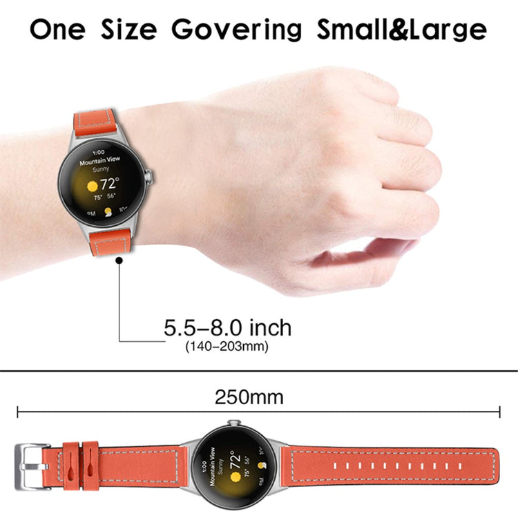 Meget fint Google Pixel Watch  Rem - Orange#serie_1