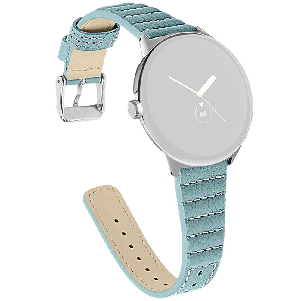 Klassisk Google Pixel Watch  Rem - Blå#serie_3