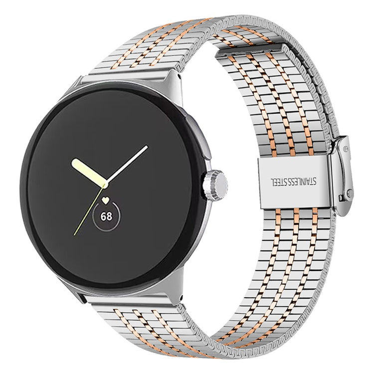 Vildt flot Google Pixel Watch  Rem - Sølv#serie_7