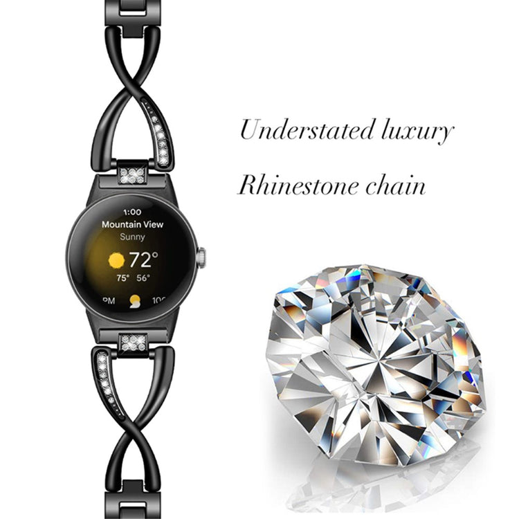 Super slidstærk Google Pixel Watch  Rem - Sort#serie_1
