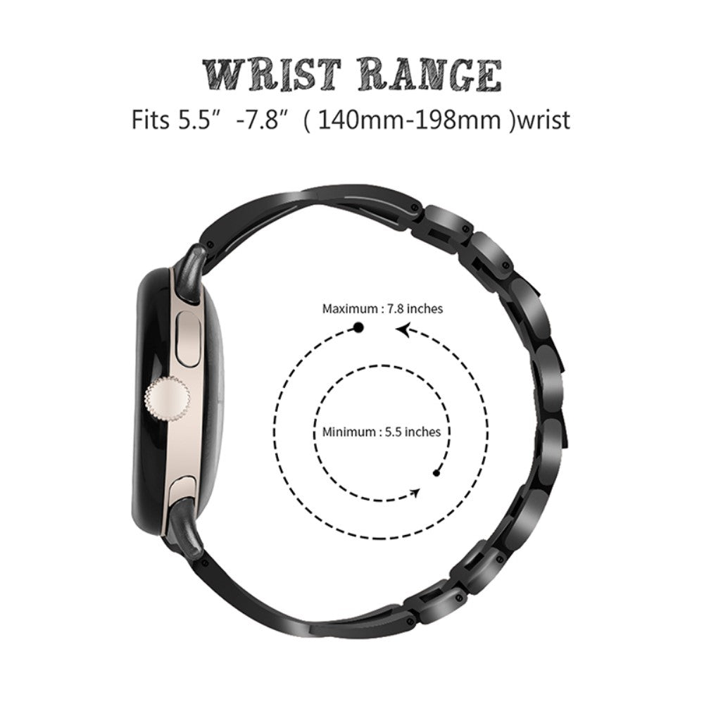 Super slidstærk Google Pixel Watch  Rem - Sort#serie_1
