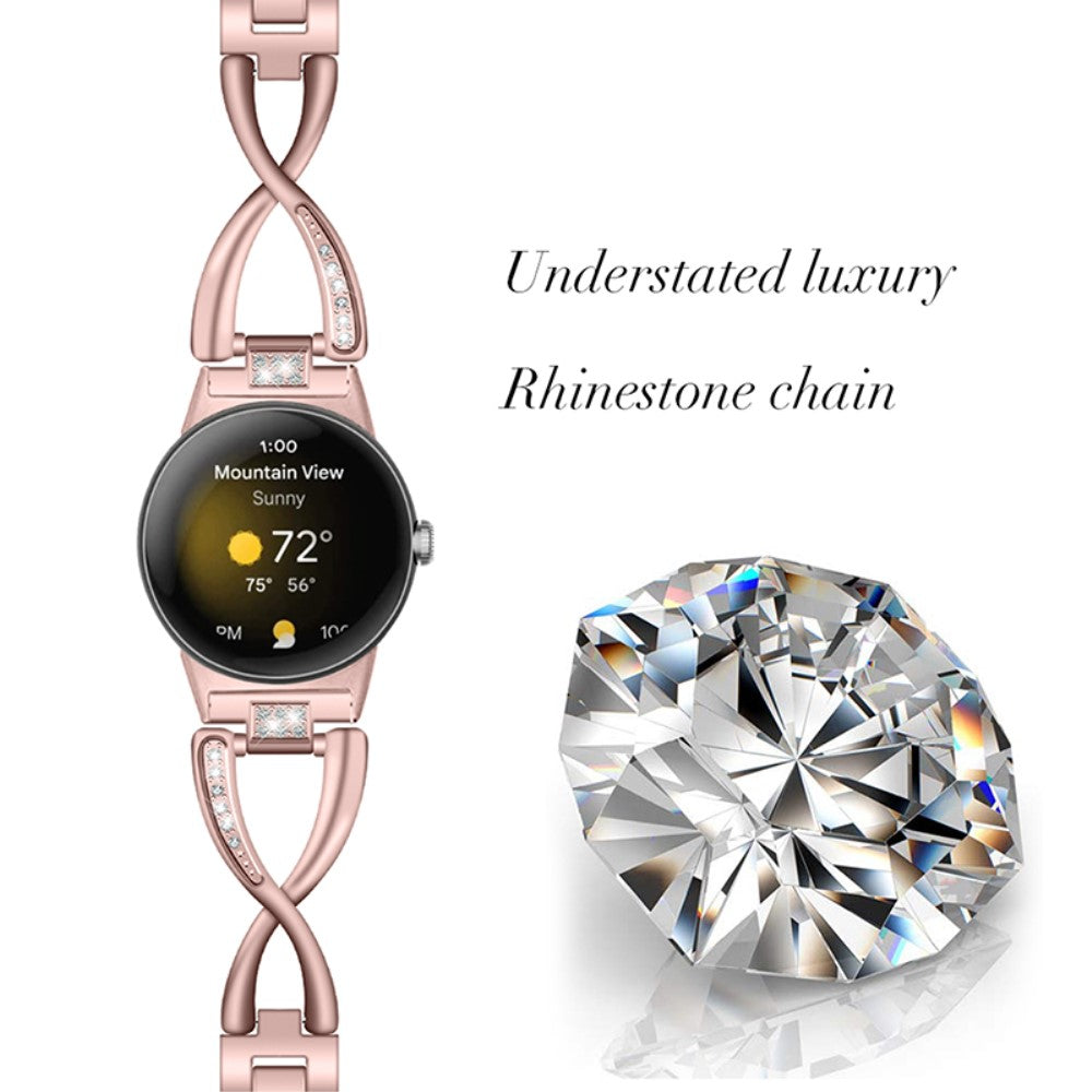 Super slidstærk Google Pixel Watch  Rem - Pink#serie_2