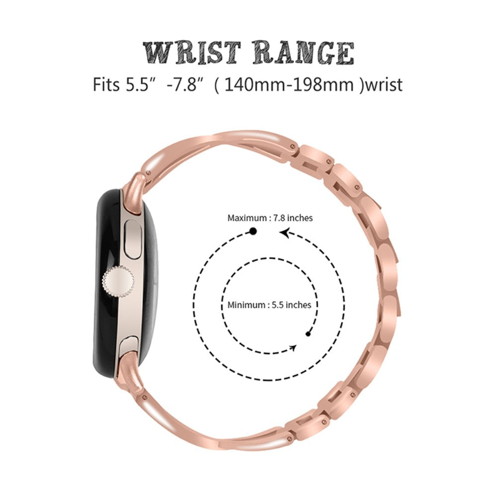 Super slidstærk Google Pixel Watch  Rem - Pink#serie_3