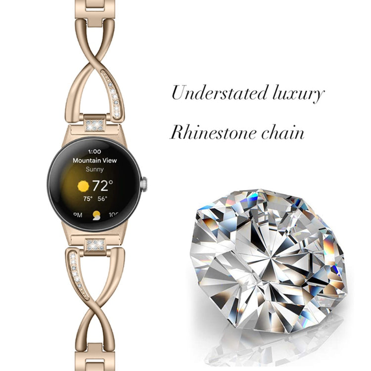 Super slidstærk Google Pixel Watch  Rem - Guld#serie_4