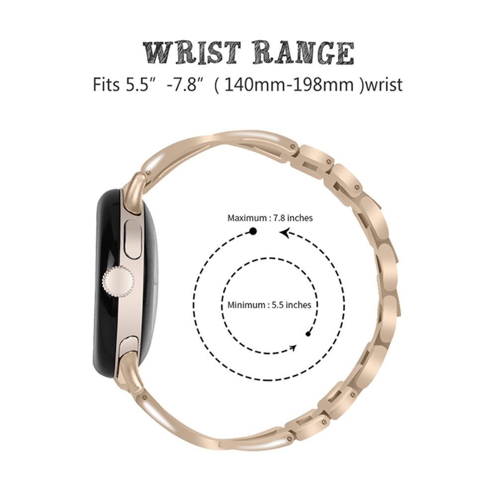 Super slidstærk Google Pixel Watch  Rem - Guld#serie_4