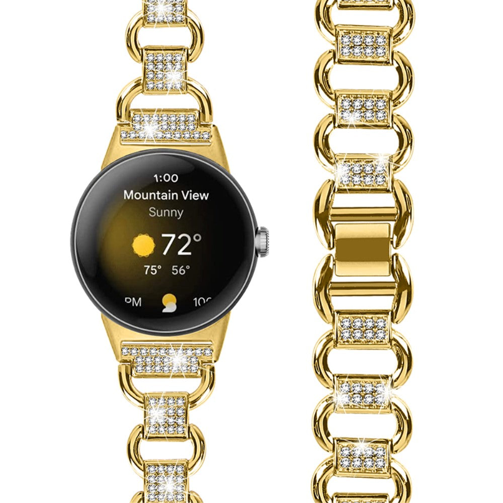 Super smuk Google Pixel Watch  Rem - Guld#serie_2