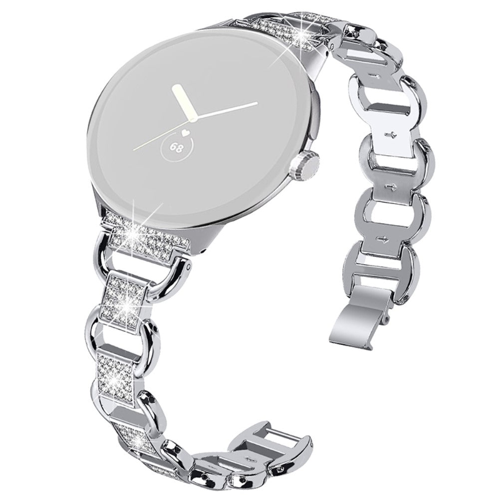 Super smuk Google Pixel Watch  Rem - Sølv#serie_4