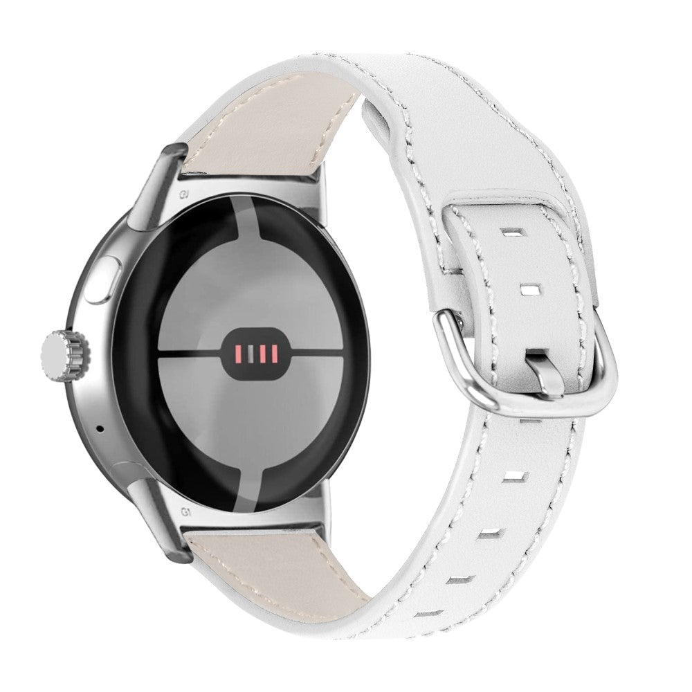 Super holdbart Google Pixel Watch  Rem - Hvid#serie_1