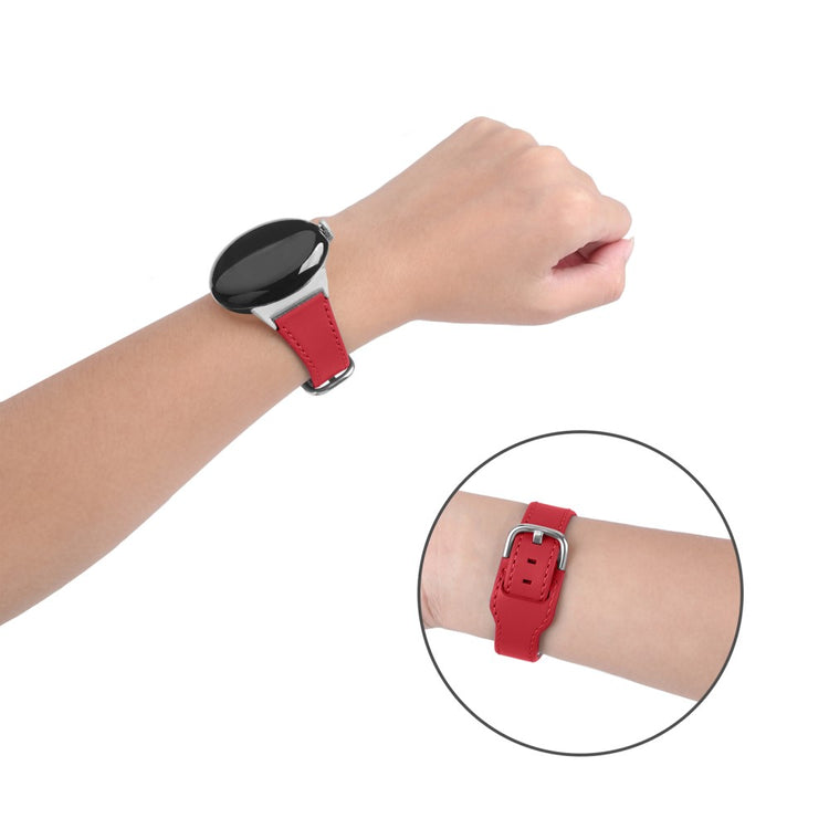 Super holdbart Google Pixel Watch  Rem - Rød#serie_3