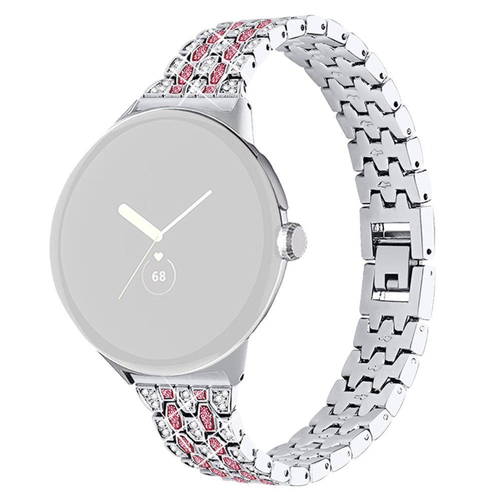 Super holdbart Google Pixel Watch  Rem - Pink#serie_1