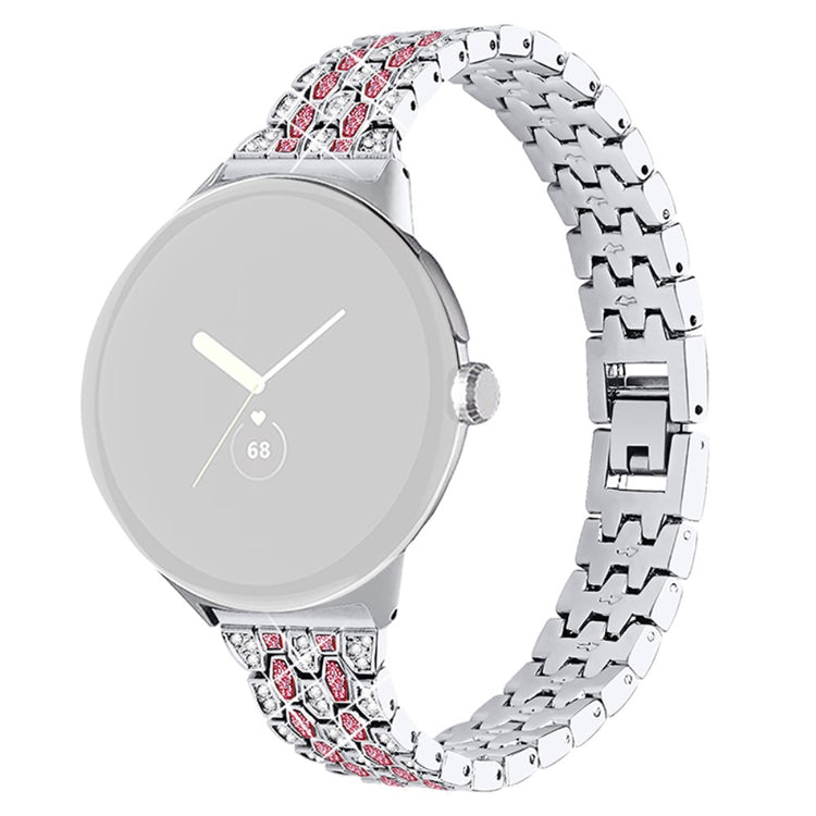 Super holdbart Google Pixel Watch  Rem - Pink#serie_1